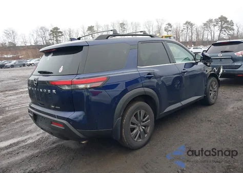 2022 Nissan Pathfinder Sv 4Wd from USA, damaged, VIN 5N1DR3BC6NC245595